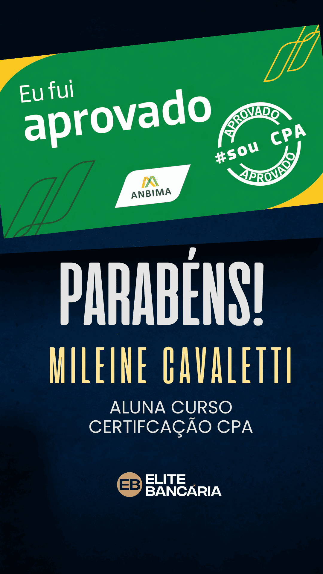 Aprovado CPA — Bruno Figueira